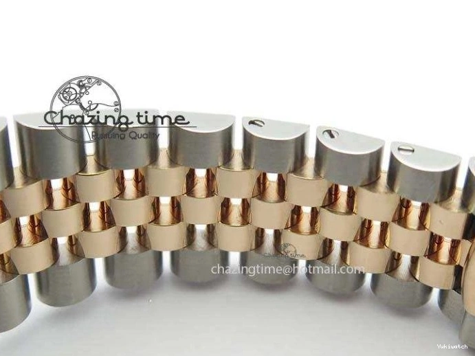 DateJust Dial Jubilee On Bracelet Best RG Fluted Noob 1:1 41mm Wrapped A3235 Brown Edition 126303 Diam Bezel 1231